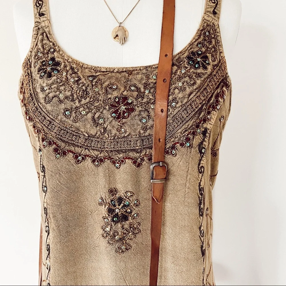 HANDMADE PERUVIAN leather satchel - Picture 5 of 10